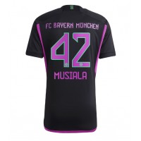 Pánský Fotbalový dres Bayern Munich Jamal Musiala #42 2023-24 Venkovní Krátký Rukáv